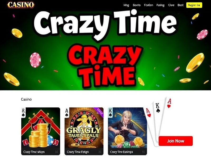Welcome to your ultimate guide for Crazy Time online casino. Discover expert game strategies, secure real-money platforms, and trusted gambling insights for popular casino games like Crazy Time and more.